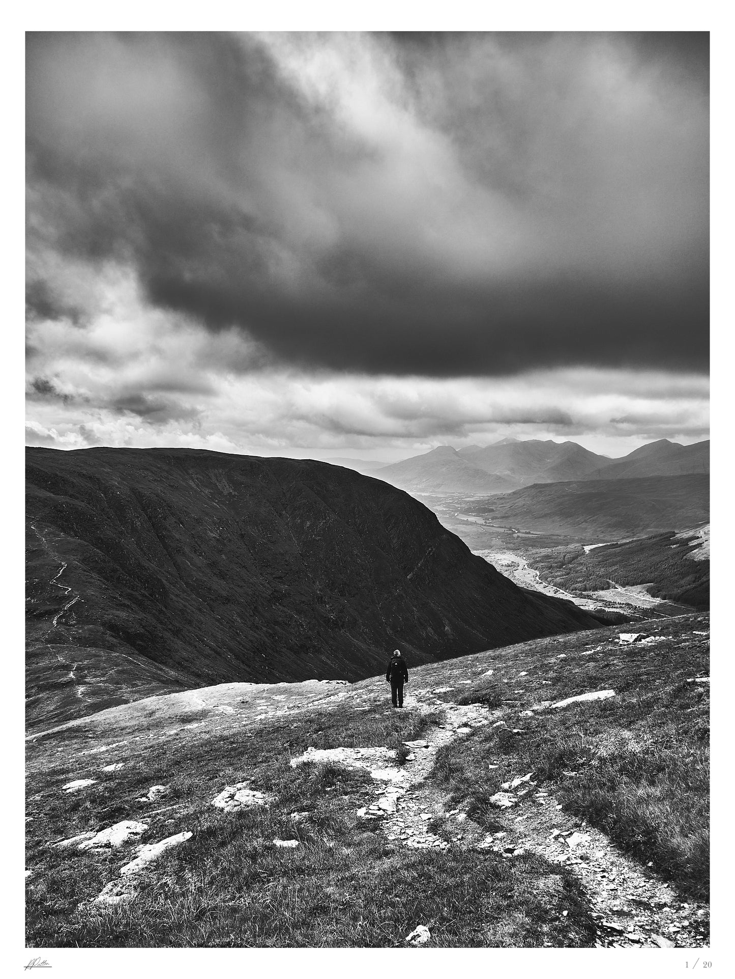 The Cruachan Horseshoe from Ben Lui